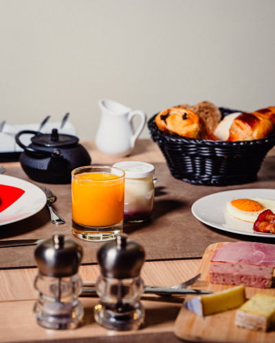 Image d'un petit déjeuner garni