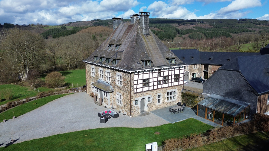 Haus im Seitenansicht